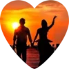 Enamorados con efecto corazón 1 mov 12