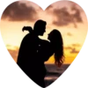 Enamorados con efecto corazón 1 mov 25