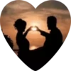Enamorados con efecto corazón 2 mov 9