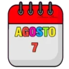 CALENDARIO AGOSTO BLANCA AT 9