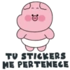 TU STICKERS ME PERTENECE