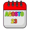 CALENDARIO AGOSTO 2 PARTE BLANCA AT 13