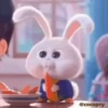 Cutu rabbit 🐇🐰 ❤ @r_squared_rishabh — @stckrRobot 27