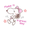 Snoopy animated stickers 8