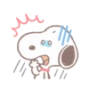 Snoopy animated stickers 14