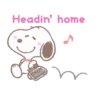 Snoopy animated stickers 16