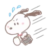 Snoopy animated stickers 18
