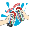 100PLUS Festive Stickers 5
