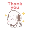 Snoopy animated stickers 21