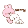 Koni & Ebi love couple rabbit 9