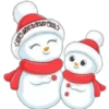 ️ Monitos de nieve ️ 13
