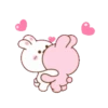 Koni & Ebi love couple rabbit 15