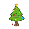 Ciervo de Navidad 1 MOV. 12