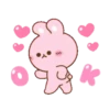Koni & Ebi love couple rabbit 17