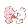 Koni & Ebi love couple rabbit 18