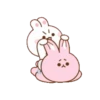 Koni & Ebi love couple rabbit 20