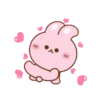 Koni & Ebi love couple rabbit 24