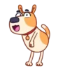 Eddo the Dog :: @AuthorStickers 15
