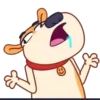 Eddo the Dog :: @AuthorStickers 17