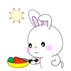 Rabbit popping out 5
