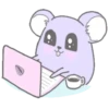 Purple hamster Teddy (Mov) 3