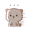 Peach cat 12