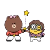 LINE FRIENDS & MINIONS 9