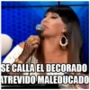 SE CALLA EL DECORADO ATREVIDO MALEDUCADO