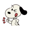 【中文】會動♪Snoopy復古貼圖 13