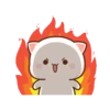 Peach cat 20
