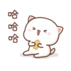 Peach cat 21
