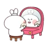 [Animation] Spoiled Rabbit "Cute Action" 17