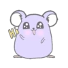 Purple hamster Teddy (Mov) 30