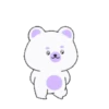 Cute purple bear .MOV 5