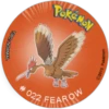 Tazos Pokemon 1G-1  . clas 7