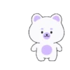 Cute purple bear .MOV 6