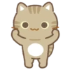 Three cats popupsticker Mov 12