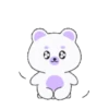 Cute purple bear .MOV 12