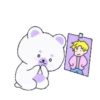 Cute purple bear .MOV 17