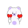 Cute purple bear .MOV 23