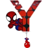 Abecedario del Hombre Araña 🕷️ 8