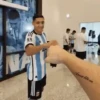 Punho dos jogadores da Argentina 17