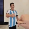 Punho dos jogadores da Argentina 20