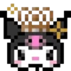 Pixeleados Kuromi ⚫🟣🎀 12