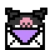 Pixeleados Kuromi ⚫🟣🎀 14