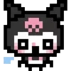 Pixeleados Kuromi ⚫🟣🎀 11
