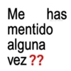 jojo_stickers Me has mentido alguna vez??