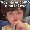 Voy hacer como q no leí eso
