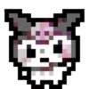 Pixeleados Kuromi ⚫🟣🎀 13