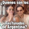 ¿Quienes son los más funados de Argentina?